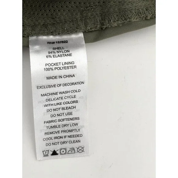 Eddie Bauer Pants 6 Cropped Hiking Pocket Gorp Core Outdoor Trail Cottage Core - Picture 8 of 14